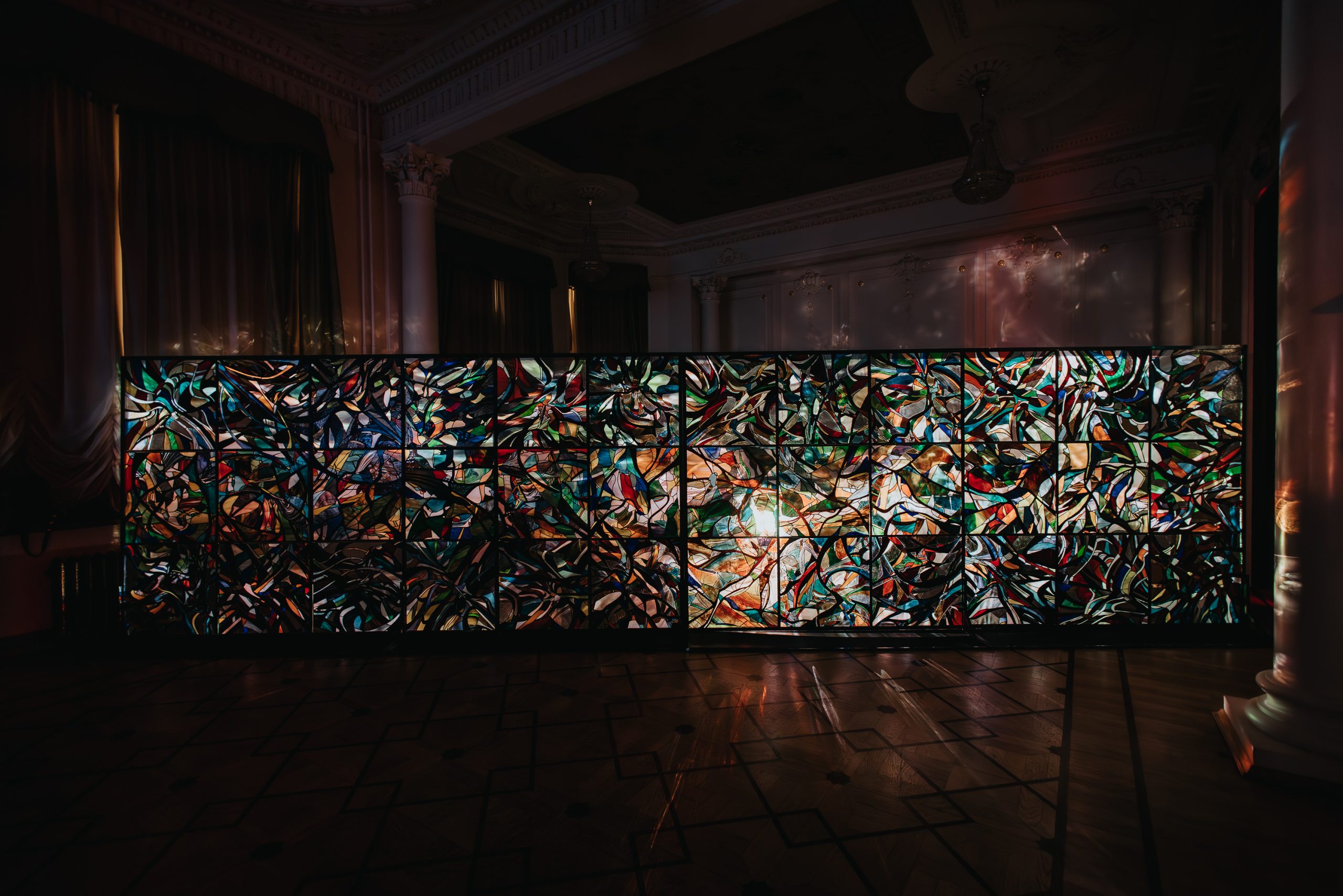 Stained glass detail