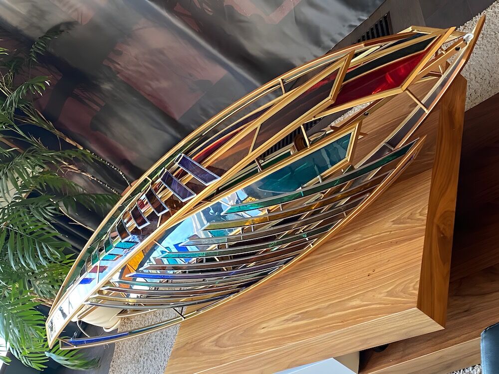 Glass framework